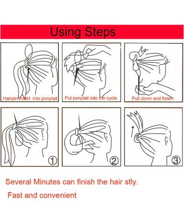 Hair Loop Styling Tool Set with 1000 Clear Mini Elastic Bands - Pink - Buy Online on GoSupps.com