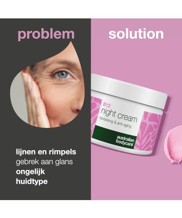 Australian Bodycare Night cream with Vitamin B12 For mature skin with wrinkles and an uneven complexion With Vitamin B12 niacinamide bakuchiol and antioxidants - Buy Online on GoSupps.com
