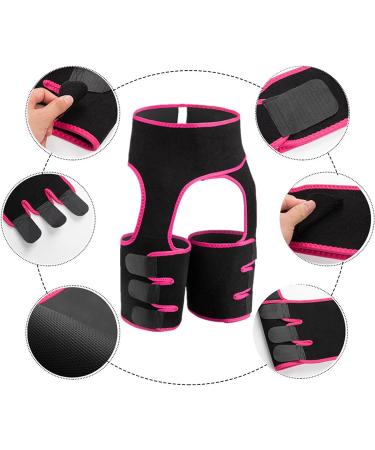 XL Hip Support Brace - Compression Wrap for Hip Joints, Arthritis & Groin - Anti-Slip, Faster Recovery - Black - Buy Online on GoSupps.com