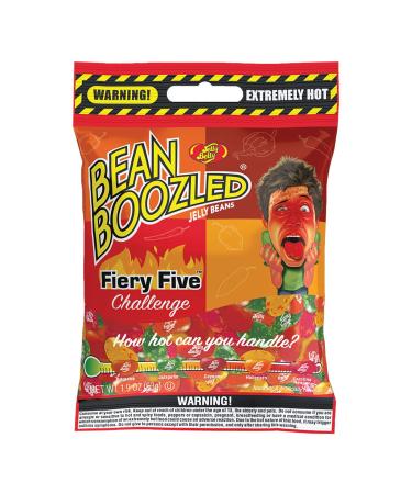 Jelly Belly BeanBoozled Fiery Five Bag - 1.9 oz - Genuine, Official, Straight from the Source - Buy Online on GoSupps.com
