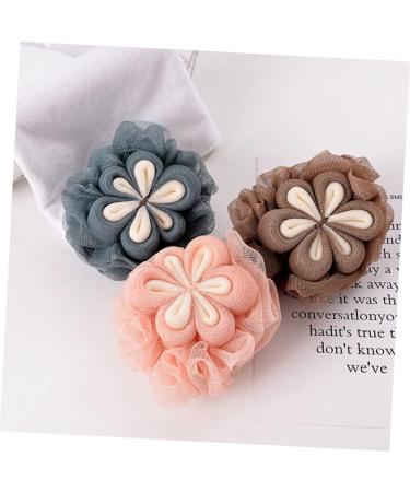 3pcs Healeved Bath Ball Set - Portable Loofah Body Scrubbers for a Relaxing Shower Experience | Convenient and Comfortable Skin Care - Buy Online on GoSupps.com