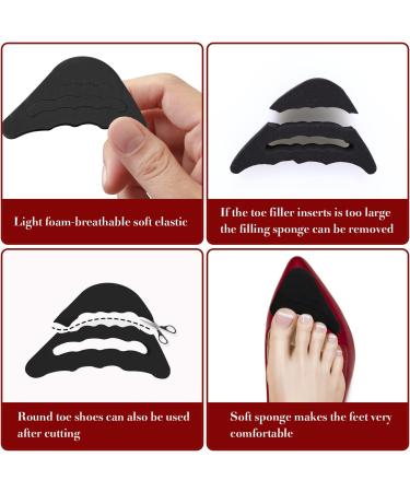 Molain Heel Pads Cushions - Anti-Slip Inserts for Shoes - Toe Loose Liners for Women and Men - 8 Pairs Set A - Buy Online on GoSupps.com