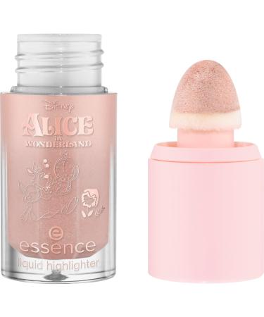cosnova essence Disney Alice in Wonderland liquid highlighter shimmery dewy shimmery 4ml