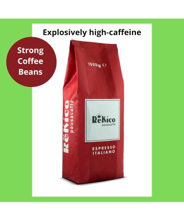 Espresso Italiano Coffee Beans Rekico Diamont 1Kg Bag - Buy Online on GoSupps.com