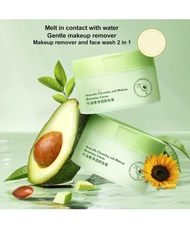 AMONIDA Avocado Makeup Remover Balm Skin Care 35 Oz Avocado Gentle Cleansing Balm for Daily Use - Buy Online on GoSupps.com