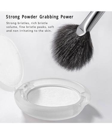 Verdant Touch Fan Makeup Brush Fan Highlighter Brush for Loose Powder and Blush Multipurpose Soft Bristles Fan Shaped Makeup Brush - Buy Online on GoSupps.com