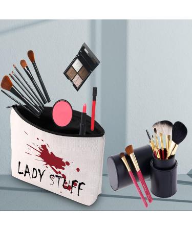 PWHAOO Lady Stuff Bag - Period Accessory Pouch for Tampons, Sanitary Towels, and Moon Cup - Gift for Women - Buy Online on GoSupps.com