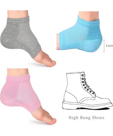 Height Max Socks & Insoles - 3 Inch Invisible Shoe Lift Pads for Men & Women - Black Height Increase Solution - Buy Online on GoSupps.com