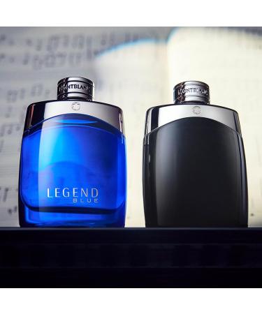 MONTBLANC Legend Eau de Toilette - Long Lasting Fragrance with notes of Bergamot Jasmine & Sandalwood - Fresh & Fougere 1.7 Fl Oz (Pack of 1) - Buy Online on GoSupps.com