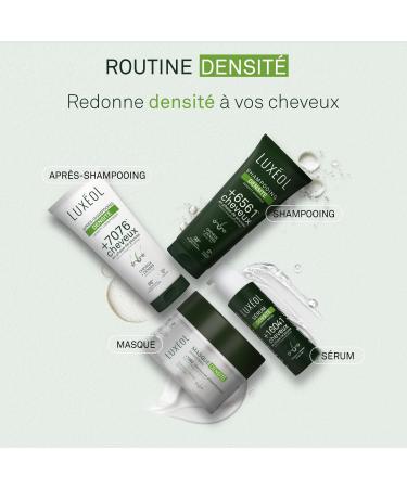LUXEOL - Routine Densit Compl te - Augmente La Densit Capillaire - Shampooing + Apr s-Shampooing + S rum + Masque Capillaire - Cliniquement Prouv s* - Fabriqu En France - Buy Online on GoSupps.com