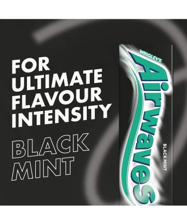 Wrigley's Airwaves Black Mint Chewing Gum (30 Packets (Full Box)) - Buy Online on GoSupps.com