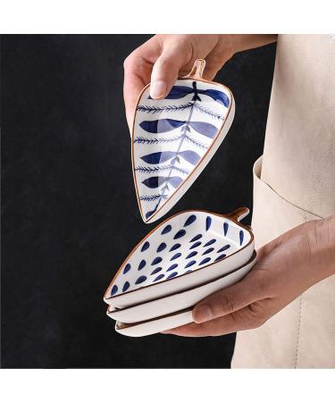 Dipping Bowls Ceramic Dip Bowls Seasoning Dishes Multipurpose Porcelain Side Dish Bowl Small Bowls for Tomato Sauce Soy BBQ and Other Party Dinner Appetizer Plates Household Plates Kitchenware (Color - Buy Online on GoSupps.com