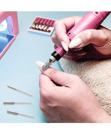 SIQUK 150 Pieces Sanding Bands Nail Drill Bits Set with Wool Polishing Pads - Buy Online on GoSupps.com