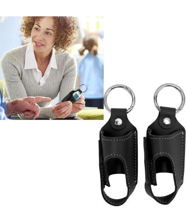 Asthma Inhaler Carrying Holder Asthma Inhaler Holder 2pcs Storage Fixation Protection for Home (Black) - Buy Online on GoSupps.com