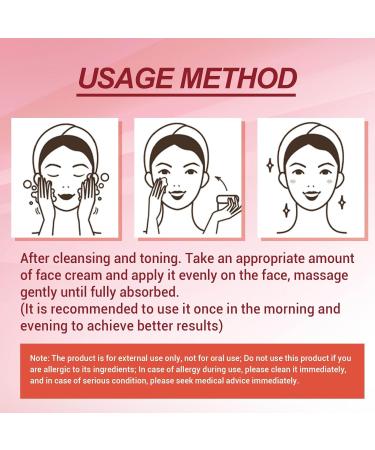 Face Firming Firming Brightening Skin Lighten Fine Lines Aging Moisturizing MFs822 (Hot Pink One Size) 1 count (Pack of 1) Hot Pink - Buy Online on GoSupps.com