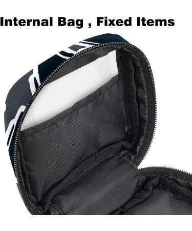 Grunge Basketball Pattern Womens Napkin Storage Bag | Portable Period Bag for Teens & Women | Menstrual Cup Pocket & Breastfeeding Pillow Holder - Buy Online on GoSupps.com