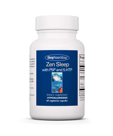 Allergy Research Group Zen Sleep with P5P and 5-HTP 60 Vegetarian Capsules
