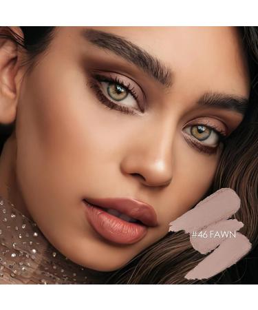 FOCALLURE Shimmer and Matte Cream Eyeshadow Stick - FAWN | Long Lasting Waterproof Eye Makeup Pen - Buy Online on GoSupps.com