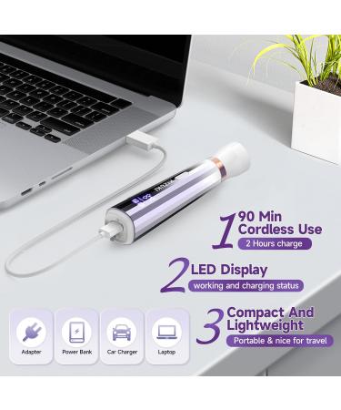 Bikini Trimmer for Women - 2 in 1 Electric Razor & Face Shaver | IPX7 Waterproof Rechargeable Hair Removal Kit for Underarms Legs & Private Areas - Buy Online on GoSupps.com