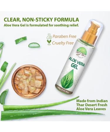 Aryan Aloe Vera Gel (Dispenser) 100ml - Buy Online on GoSupps.com