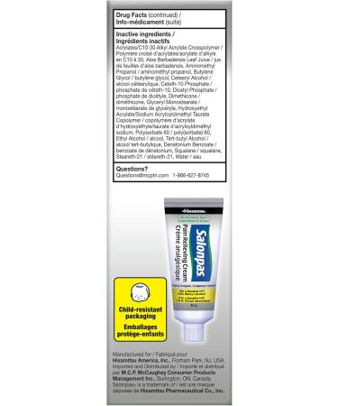 Salonpas Pain Relieving Cream - Buy Online on GoSupps.com