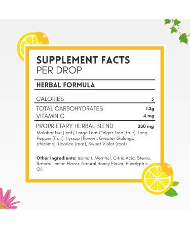 HERBION Naturals Cough Drops Sugar Free with Stevia Dietary Supplement Soothes Cough for Adults & Children Over 6 Years 25 Count Honey Lemon Pack of 1 Honey Lemon 25 Count (Pack of 1) - Buy Online on GoSupps.com