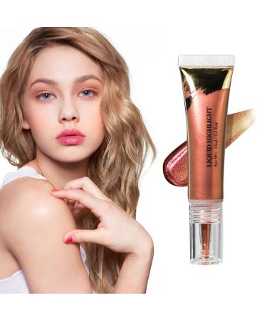 Illuminator Highlighter Skin Tint | Light Smooth Shimmer Highlight | Radiant Body Makeup For Oily Skin Sensitive Skin Combination Skin Dry Skin Pinnkl