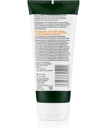 SenSpa Nourishing Cedarwood Body Wash Vegan Shower Gel 200ml - Buy Online on GoSupps.com
