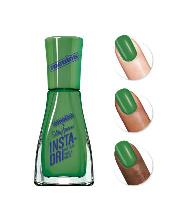 Sally Hansen Insta-Dri x Mentos Nail Polish Mint to Be - Fast Drying Formula - 1 Count - Buy Online on GoSupps.com