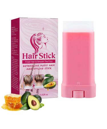 Hair Wax Stick, Instant Texture, Strong Hold, Precision Sculpting, Edge Control, Non-Sticky, Non-Greasy, for Braids, 14.7g