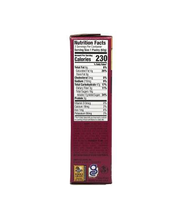 Bobo's Oat Bars Strawberry Toaster Pastry - 6.6 OZ | Delicious Gluten-Free Treat - Buy Online on GoSupps.com