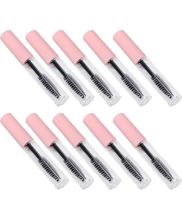 10pcs 5ml Empty Mascara Tube Refillable Clear Portable Eyelashes Cosmetic Bottle for Eyelash Growth Oil with Soft Brush Head Prevent Leakage Transparent Tube Portable Size - Buy Online on GoSupps.com