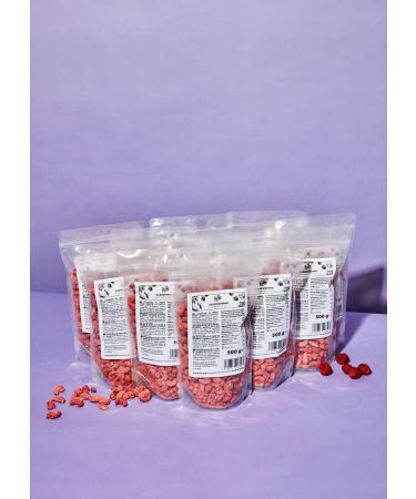 KoRo - Cashew nuts with raspberry powder 12 x 500 g - Buy Online on GoSupps.com