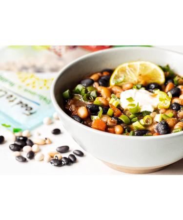 Organic Dry Beans Bundle - 5 LB Black Beans & 5 LB Pinto Beans | Non-GMO, Raw, Vegan, Kosher | Sproutable, Bulk Pack | High in Fiber & Protein | Ideal for Soups, Burritos, Tacos - Buy Online on GoSupps.com