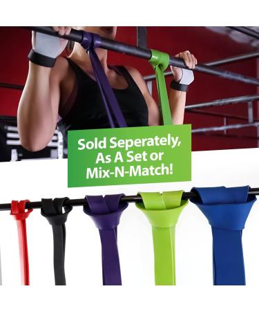 Buy Durable Pull Up Assist Bands - 5 Set Stretch Resistance & Mobility Bands for Powerlifting - International Shipping - Buy Online on GoSupps.com