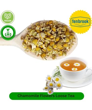 Chamomile Flowers Loose Tea 100g by Fenbrook - Buy Online on GoSupps.com