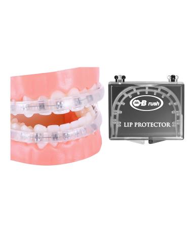 Obrush Clip-on Comfort Covers for Braces, Orthodontic Mouth Guard for Braces, Lip Protector, Wax Braces Cover, Lip Bumper for Braces, Lip Shield for Brackets, Braces Accessories - Buy Online on GoSupps.com