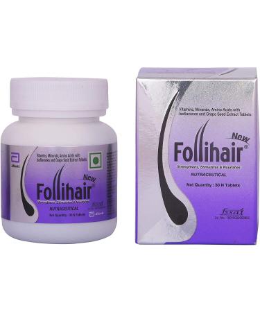 Satisfactory Nation Pack of 2 Follihair 30 Tablet Each Pack