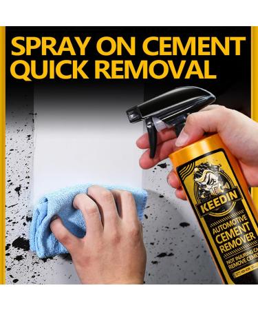 Concrete Dissolver | Concrete Stain Solution Cleaner Concrete Cement Stain Remover Mild Formula Cleaning for Metal Automobile Rowces - Buy Online on GoSupps.com