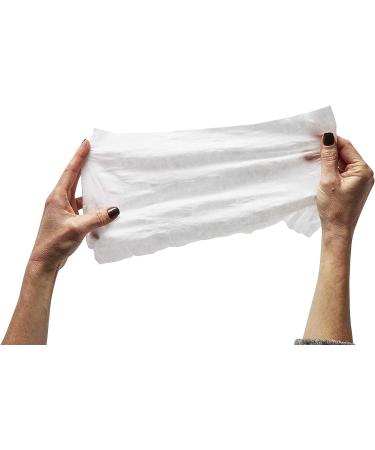 Medline ReadyFlush Large Adult-Sized 8x12 Personal Cleansing Cloths - Tub of 60 Flushable Wipes | Convenient Hygiene Solution - Buy Online on GoSupps.com