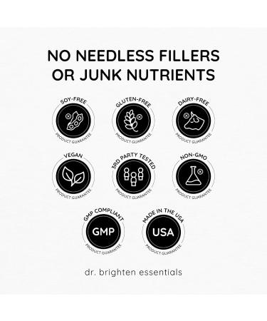 Dr. Brighten Adrenal Calm Ashwagandha B Vitamins Lemon Balm and Amino Acids for Stress Relief Better Sleep and Balanced Cortisol Non-GMO 90 Capsules 90 count (Pack of 1) - Buy Online on GoSupps.com