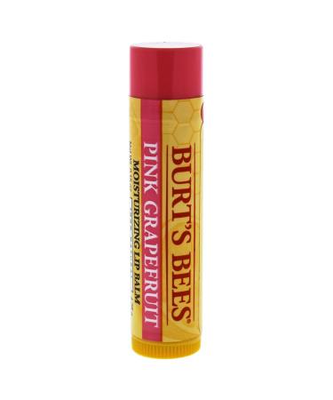 Buy Burt's Bees 100% Natural Moisturizing Lip Balm - Pink Grapefruit Flavor Beeswax & Fruit Extracts - International Shipping Available - Buy Online on GoSupps.com