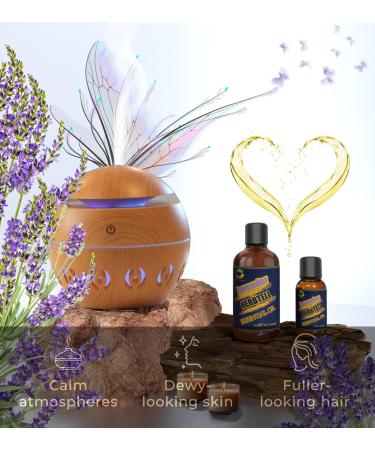 Pure Lavender Essential Oil for Aromatherapy | 3.38 Fl Oz - Ideal for Diffusers Candles Soaps & DIY Projects - Buy Online on GoSupps.com