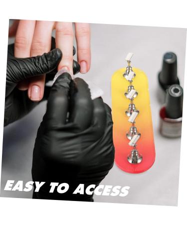 Beaupretty 5 Sets Nail Practice Holder Beauty Nail Holders Nail Holders for Nail Art Artificial Topiary Trees Portable Air Conditioners Press on Nail Kit Decor Magnetic Plastic Storage Box - Buy Online on GoSupps.com