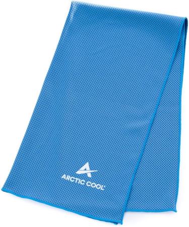 Arctic Cool Instant Cooling Towel Performance Tech Breathable Moisture Wicking Easy to Clean  Polar Blue / Cool Black - Buy Online on GoSupps.com