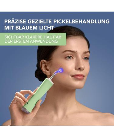 Foreo Espada 2 Plus LED Skin Care Device - Targeted Treatment for Impurities Scars & Stains - FDA Approved - Medical Silicone - Pistachio - Buy Online on GoSupps.com