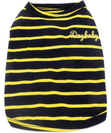 Paidful Summer Striped T-Shirt for Small Dogs & Cats - Sleeveless Cotton Tee for Chihuahua & Yorkshire - Shop Now! - Buy Online on GoSupps.com