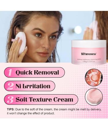Makeup Remover Balm for Sensitive Skin | Lash Glue Remover | Cleansing Balm (100ml) - Buy Online on GoSupps.com