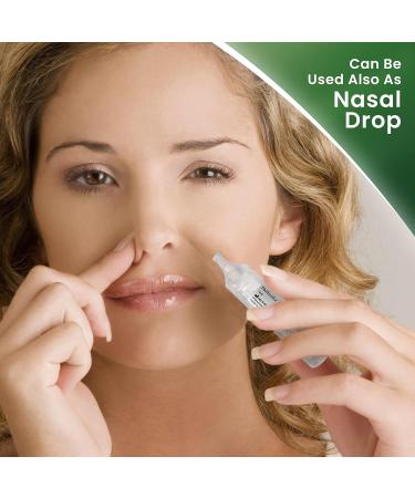 Nebuliz Hypertonic Saline Solution Vials - 25 Single-Dosage 5ml Sterile Vials with Sodium Hyaluronate and Hyaluronic Acid - Preservative-Free for Inhalation Therapy - All Ages - Buy Online on GoSupps.com
