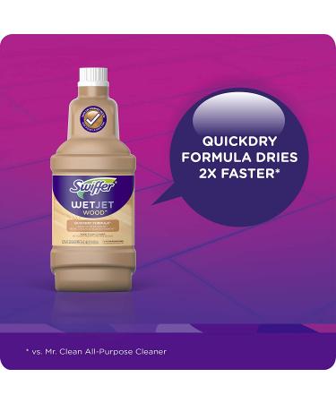 Swiffer Wetjet Wood Floor Cleaner Solution Refill - Lavender Citrus 42.2 Fl Oz - 2 Pack - Buy Online on GoSupps.com